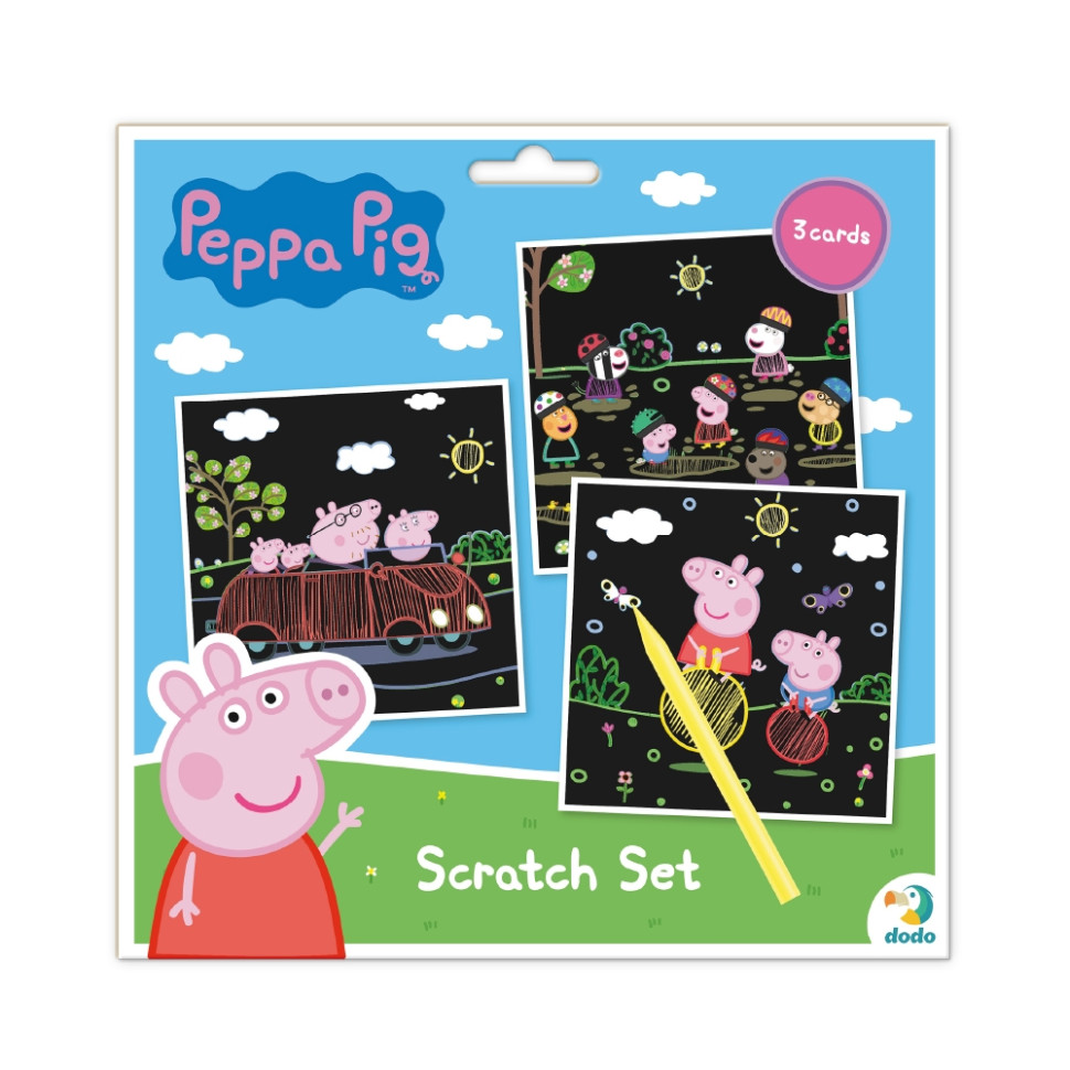 Набір гравюр Peppa Pig "Веселі розваги" Dodo 200185