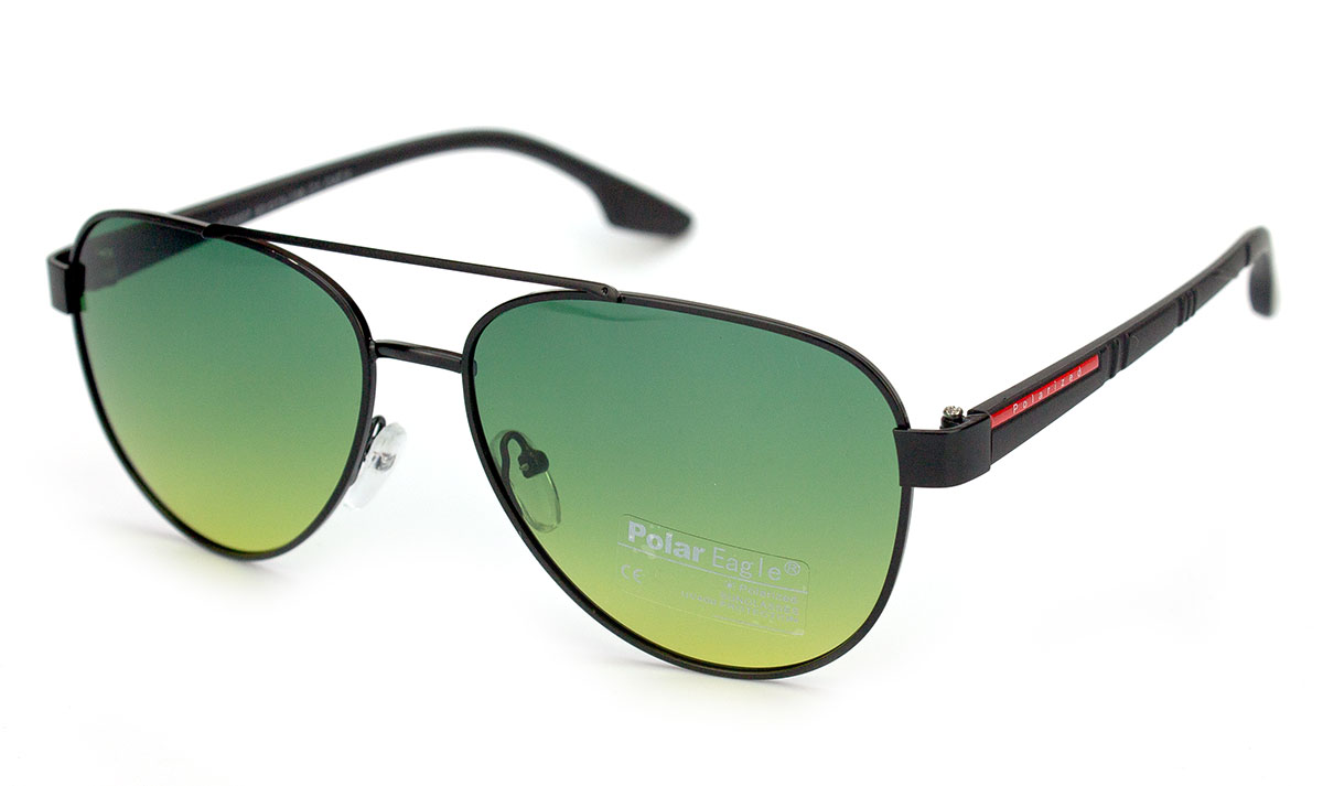 Окуляри антифара Polar Eagle PE20507-C1-5 Зелений (42344)
