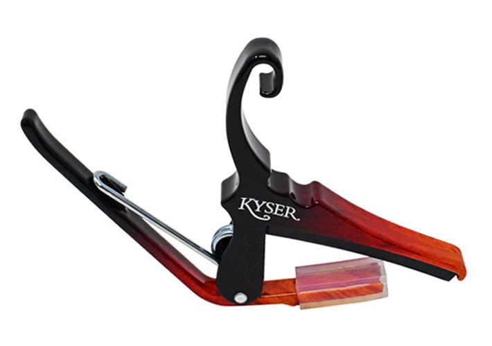 Каподастр Kyser KG6SNBA Quick-Change Acoustic Guitar Capo Sunburst
