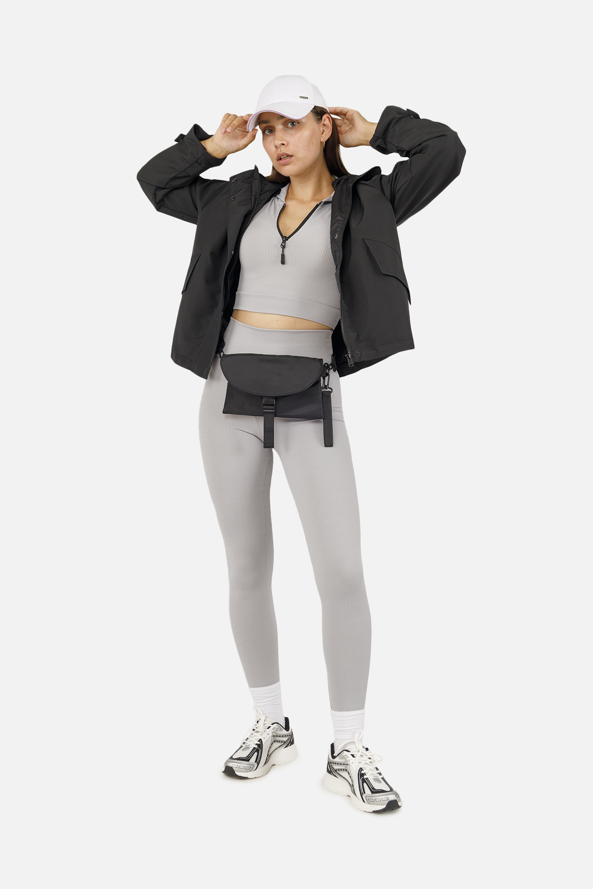 Жіноча вітровка Yuki L Чорний (ЦБ-00258988) (SKT001018254)