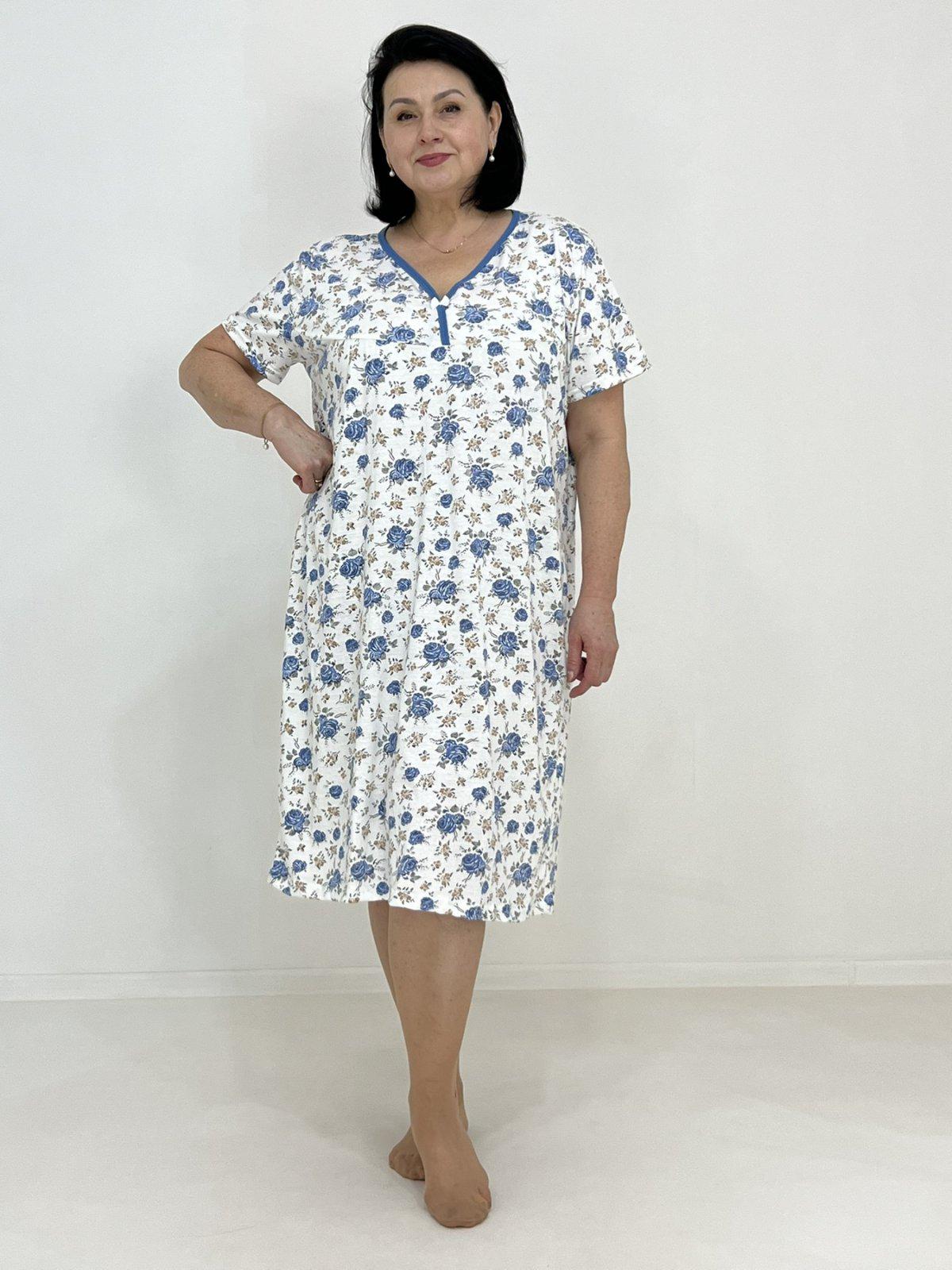 Нічна сорочка Triko Троянда 50-52 Різнокольоровий (19854002-1)