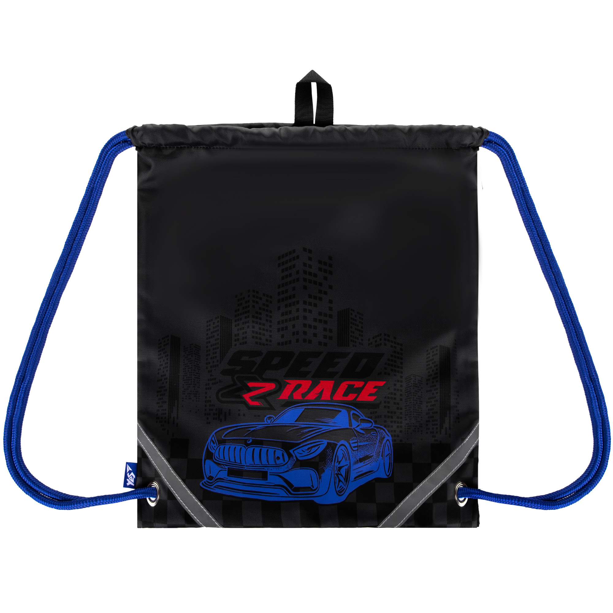 Сумка для взуття YES SB-10 My First Car 40х35 см Чорний (550080)