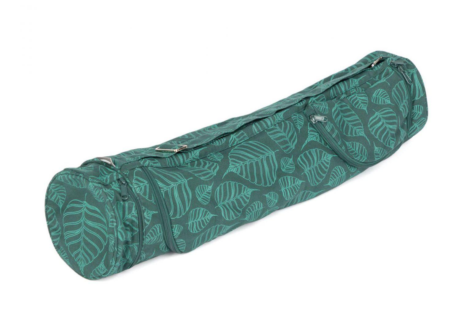 Сумка для йоги Asana Bag Cotton Maharaja Collection Bodhi 80 см Темно-зелений