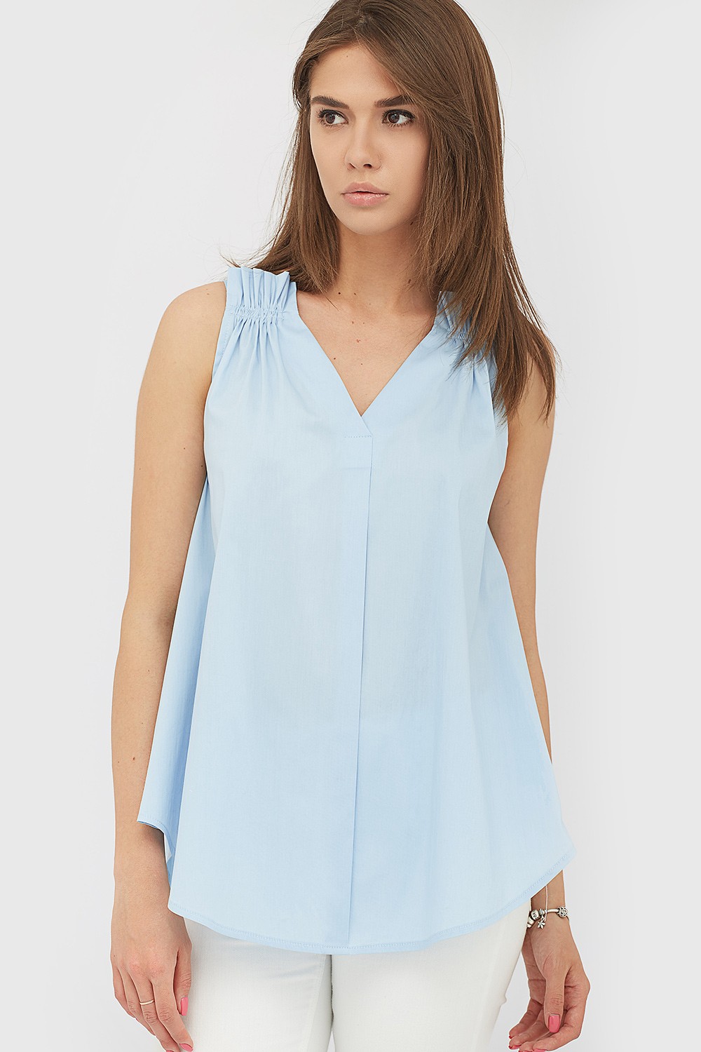 Блуза CARDO TOTAL S(44) Блакитний (CRD1712-0502-S)