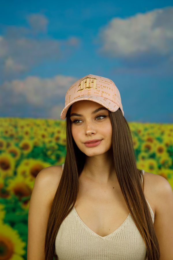 Бейсболка Ultimate Chic (1668) Braxton рожевий 56-58