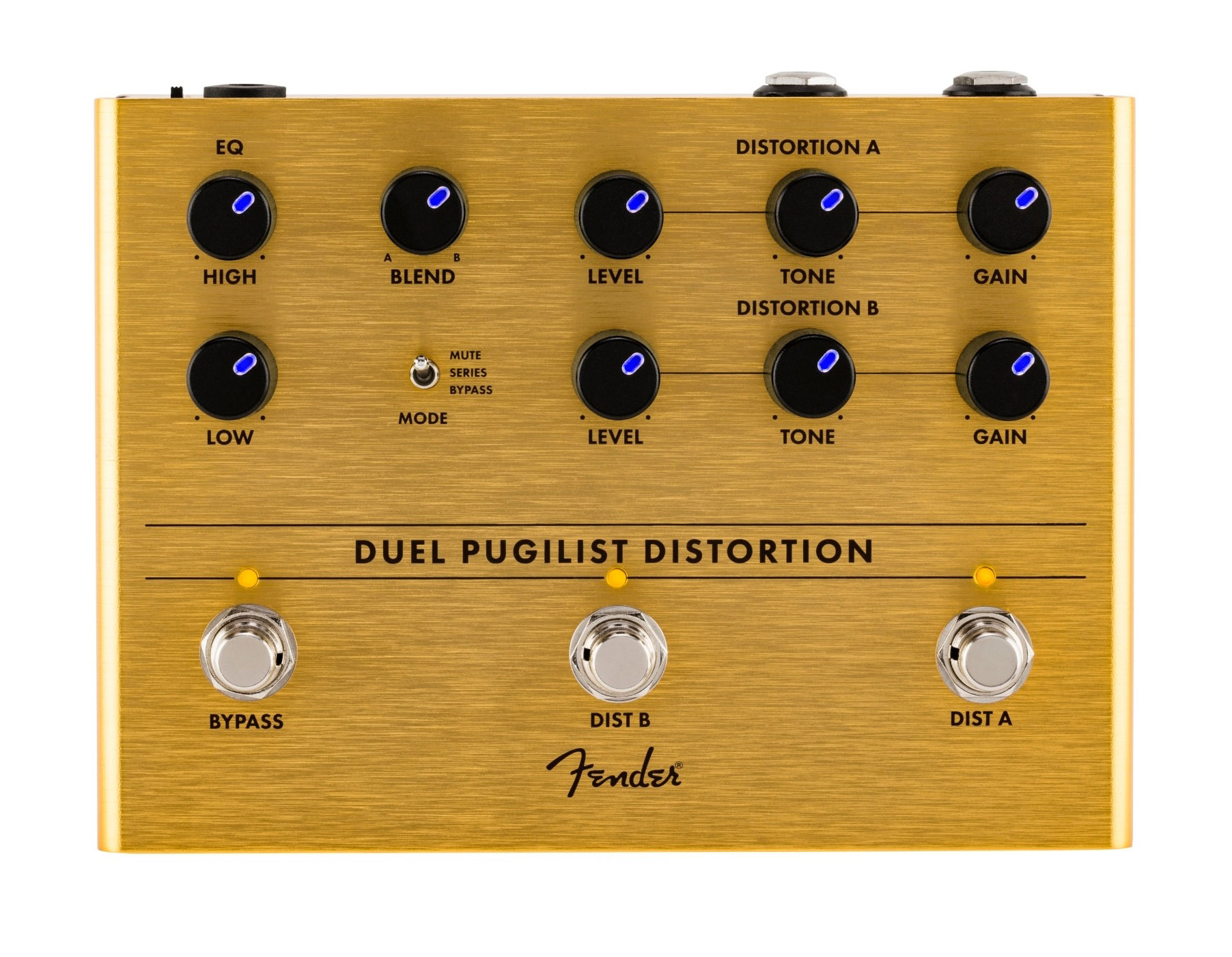 Педаль ефектів Fender Duel Pugilist Distortion