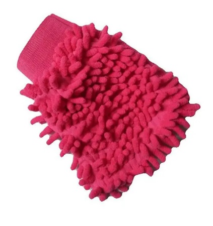 Рукавичка для миття авто Bluefield мікрофібра рожевий (КЕ050941)