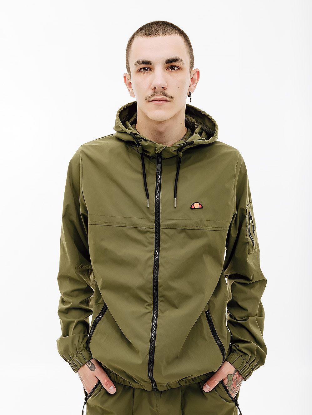 Куртка чоловіча ellesse Battalio Fz Jacket XL Оливковий (SHV20518-506)