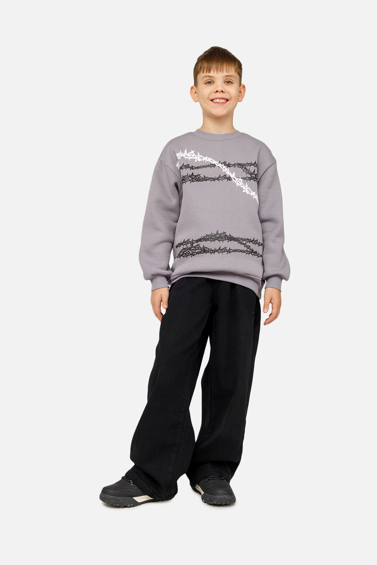 Світшот для хлопчика Yuki 128 см Різнокольоровий ЦБ-00261385