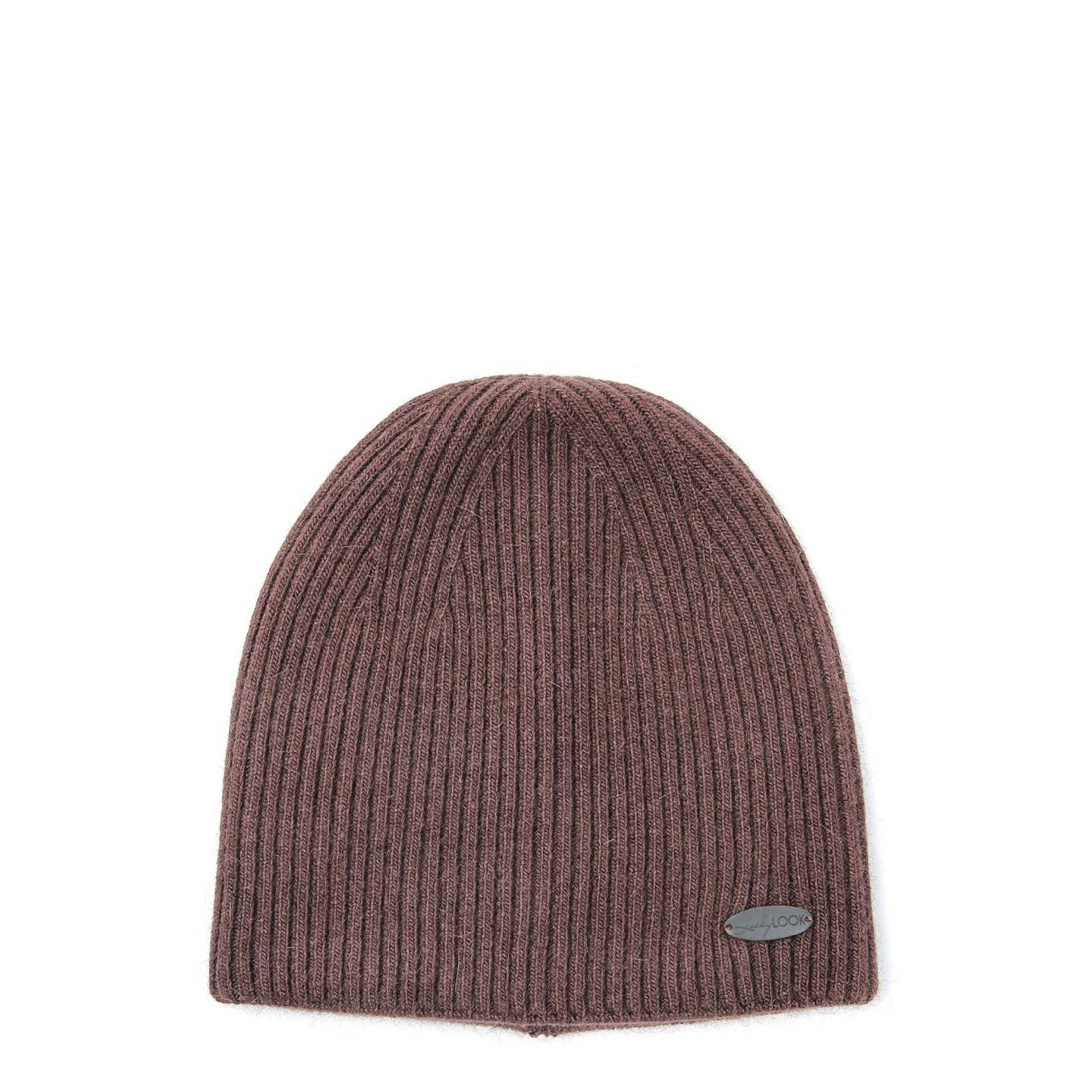 Шапка біні чоловіча LuckyLOOK Ярема One Size Коричневий 676-046