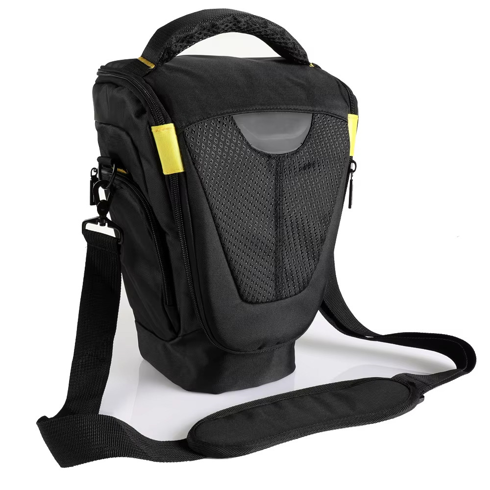 Сумка для фотоапарата Nikon 31х18х22 см Black-Yellow (IBF082BY)