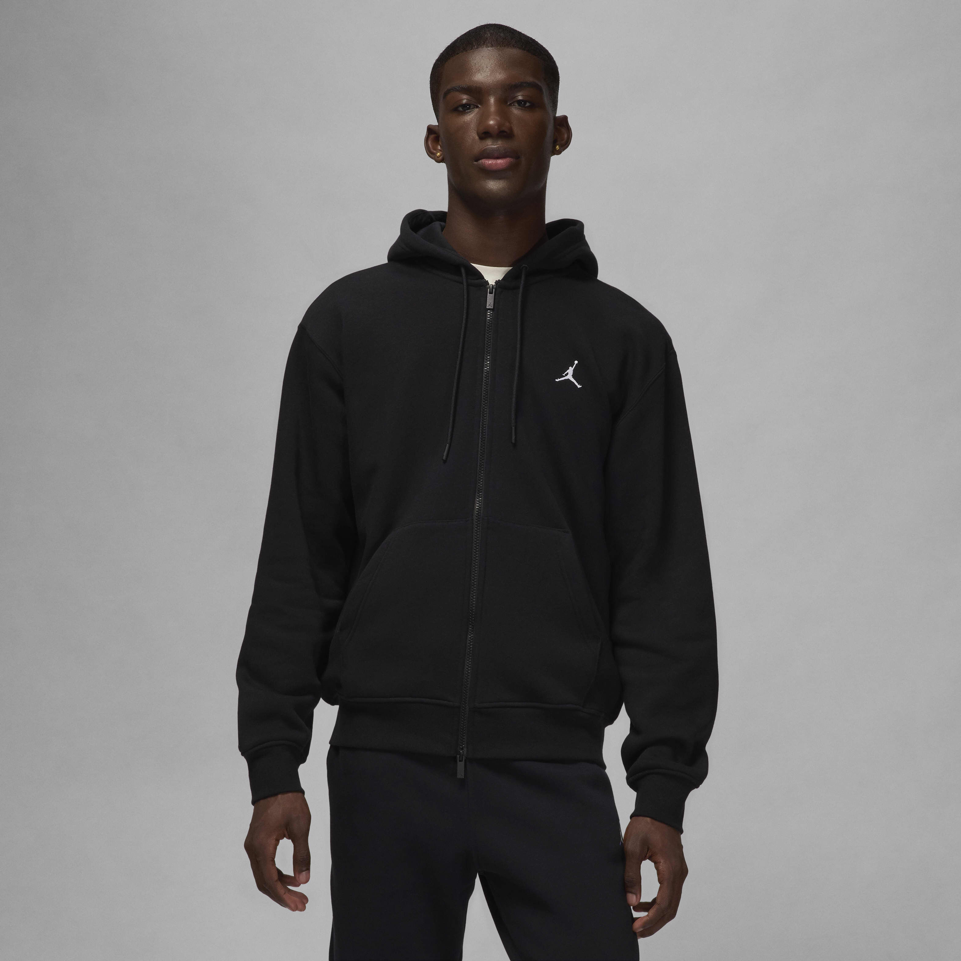 Толстовка чоловіча Jordan Brooklyn Fleece XL Чорний (FV7289-010)