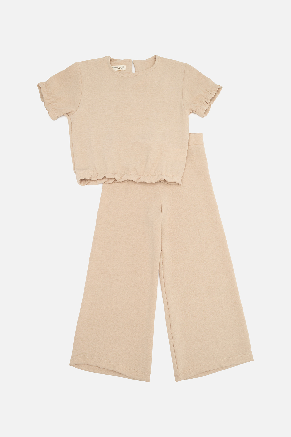Костюм із брюками для дівчинки Bobby 134 Бежевий ЦБ-00243480 (SKT000968113)