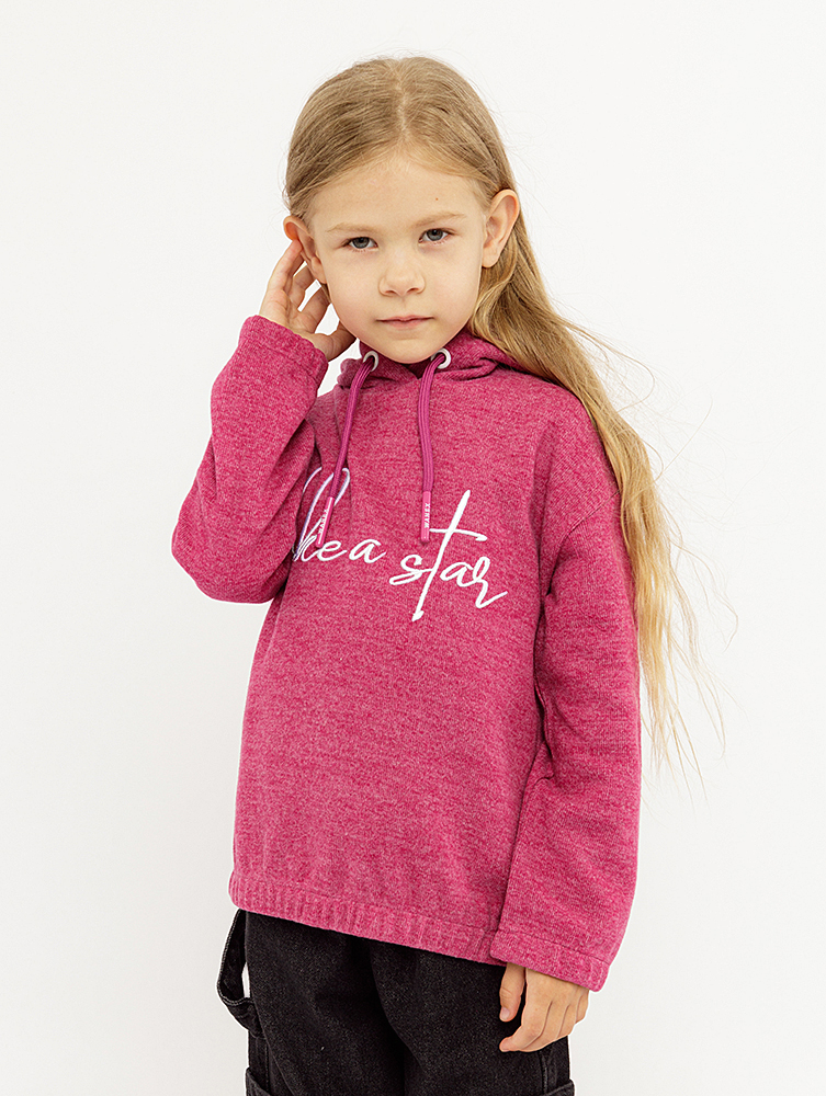 Худі для дівчинки 128 малиновий Wanex ЦБ-00209724