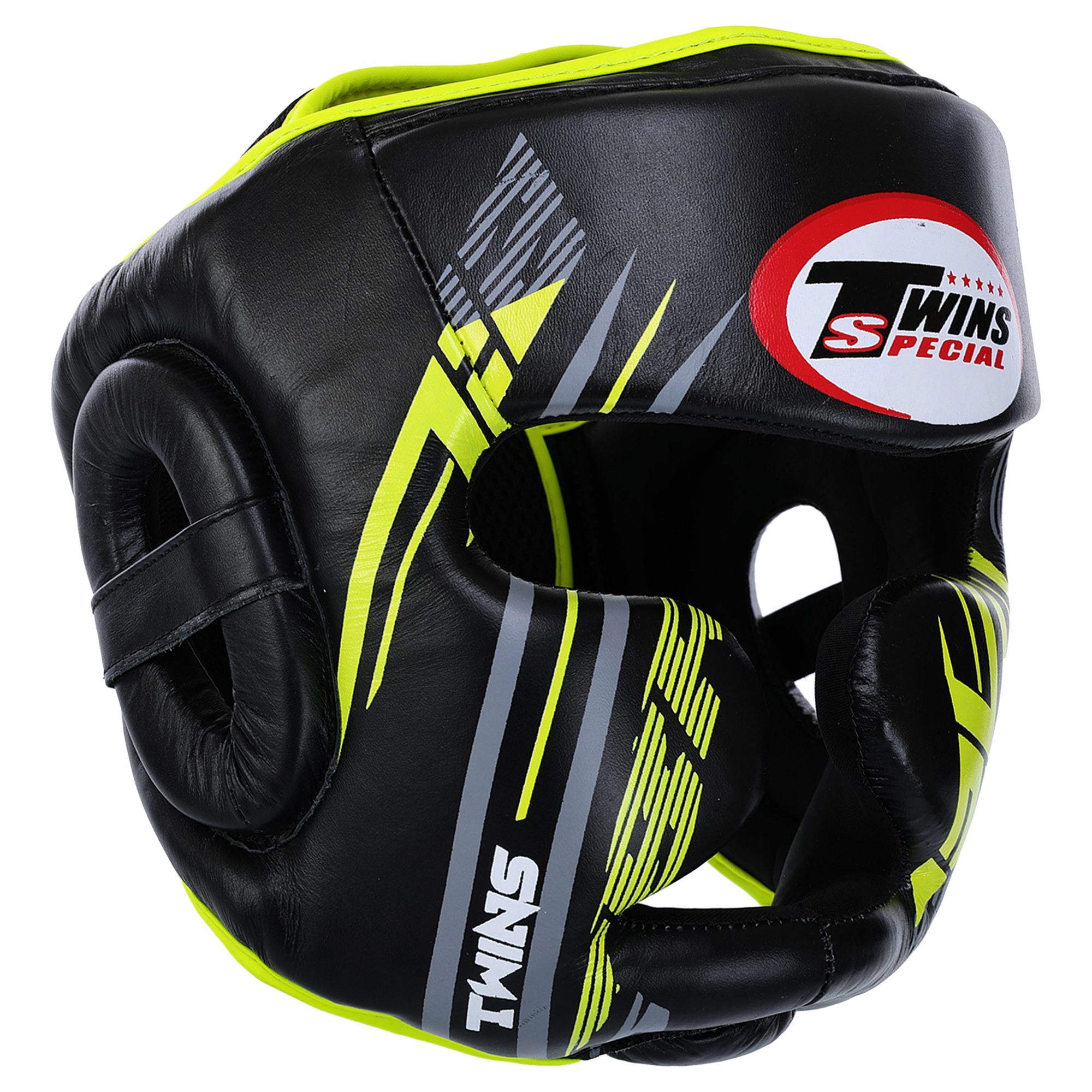 Шолом боксерський Twins TBS123 L Чорно-салатовий