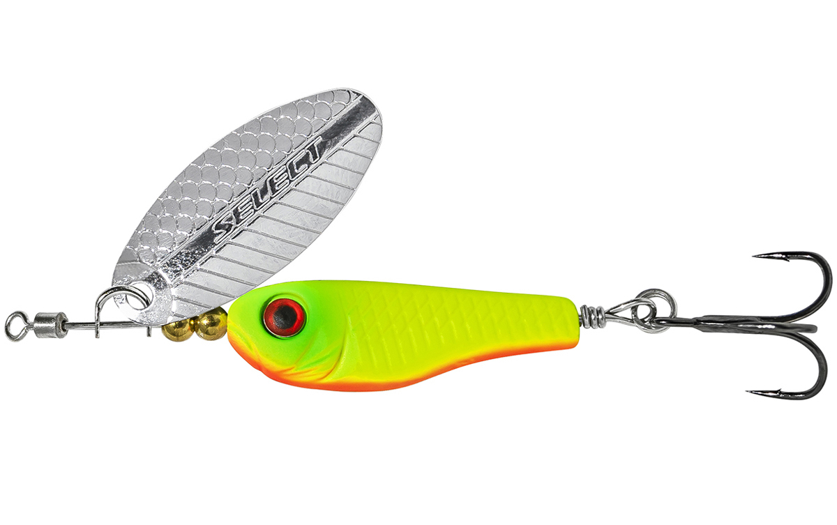 Блешня Select Heli-X №4 14.0g Зелений/Білий (1013-1870.65.64)