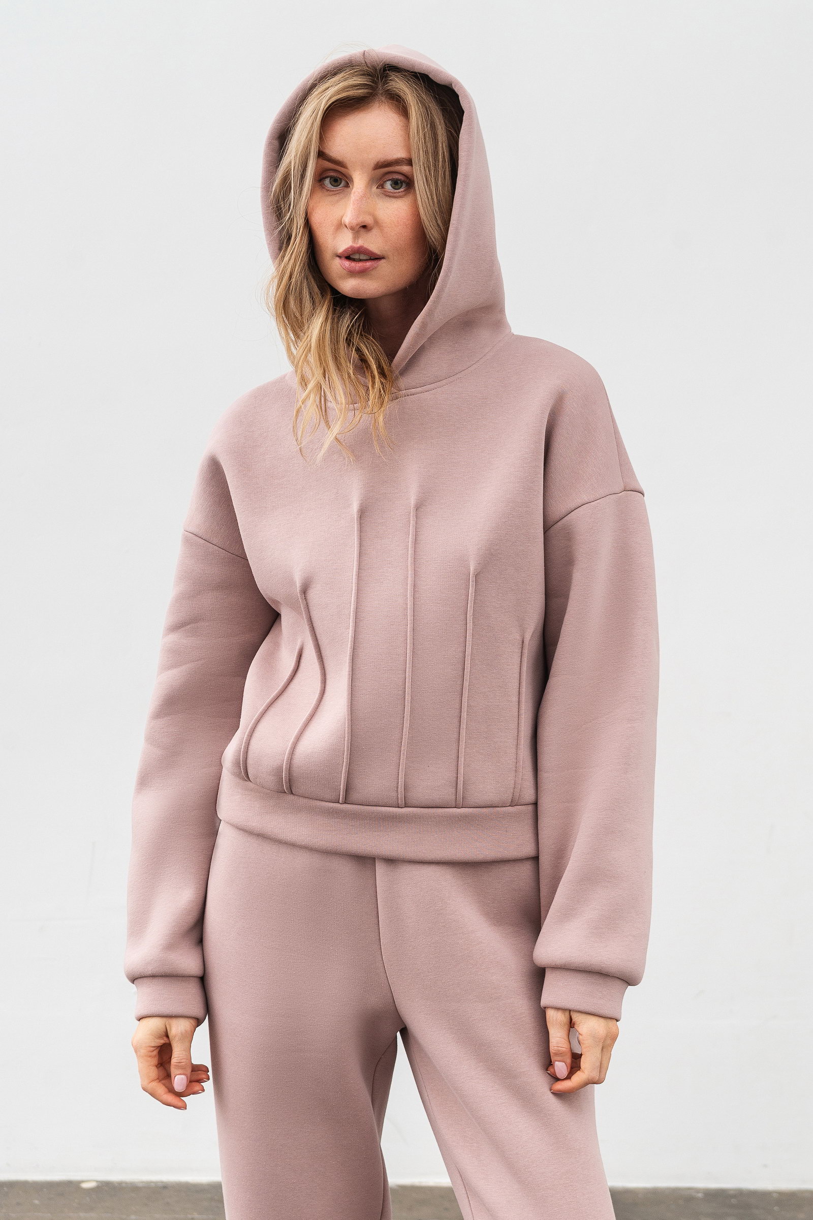 Худі Lesia Делін 03 Пудровий 52 (15059000052)