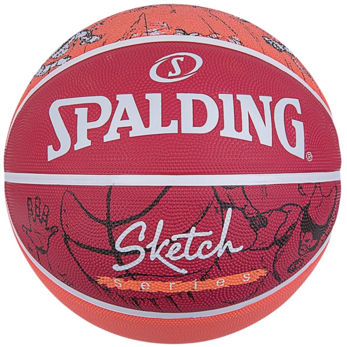 М'яч баскетбольний Spalding Sketch Jump R.7 Multicolor (406145)