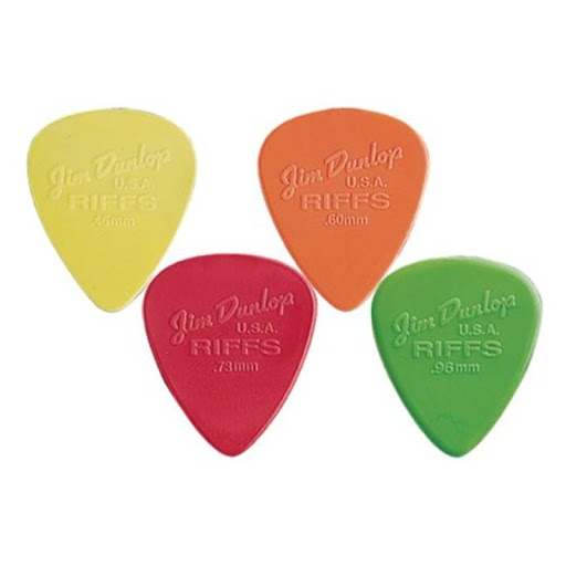 Медіатори Dunlop 4350 Riffs Nylon Pick 0.73 mm (1 шт.)