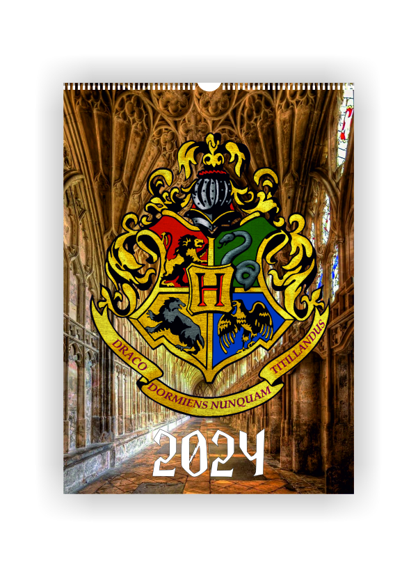 Календар Гаррі Поттер перекидний на 2024 рік Vivay
