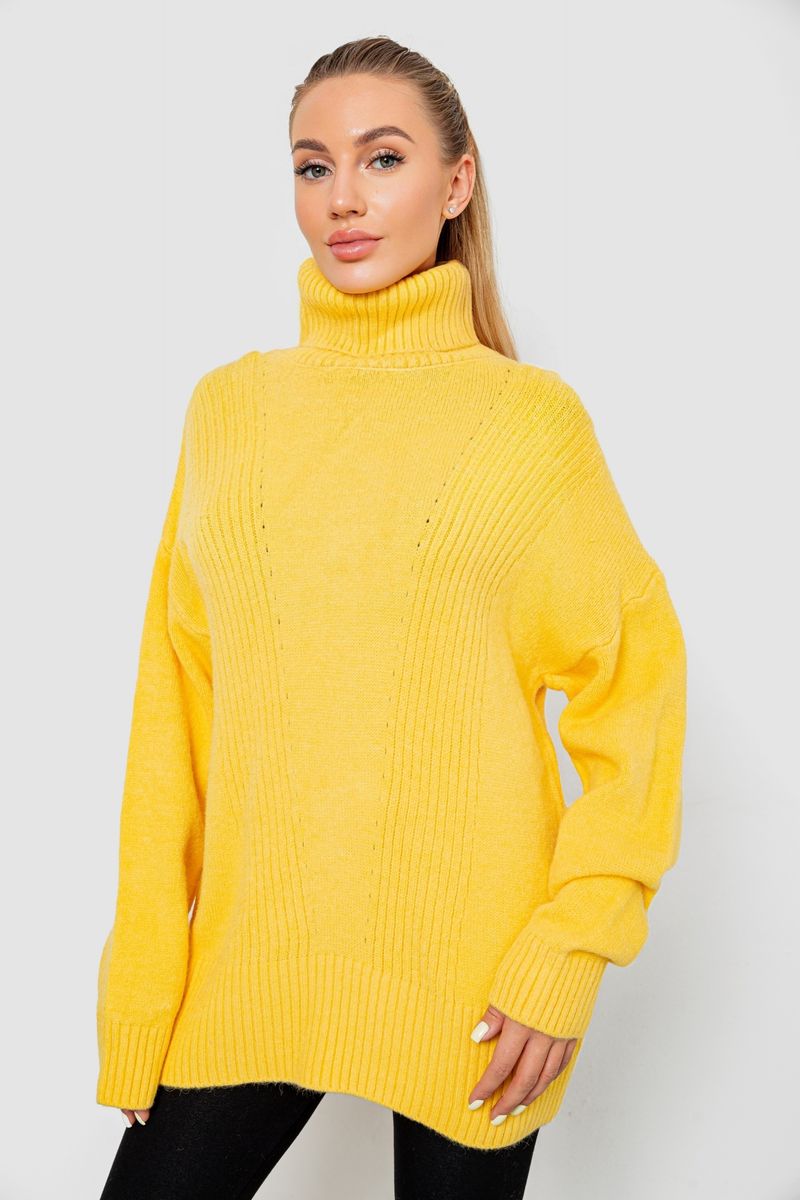 Светр-гольф жіночий AGER Жовтий XL (244R2050)