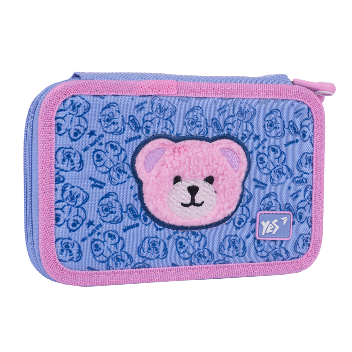 Пенал подвійний YES HP-01 Cute Bear 13х21х4 см Різнокольоровий (533636)