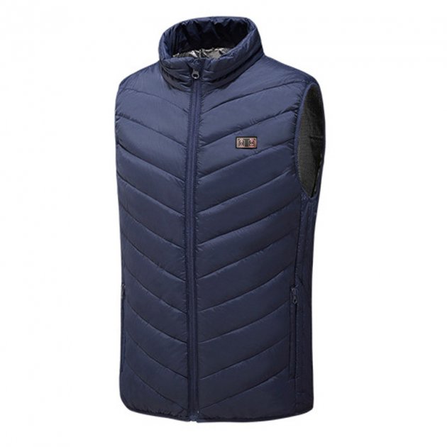 Жилет-безрукавка з підігрівом Таохуо M01 4XL Синій