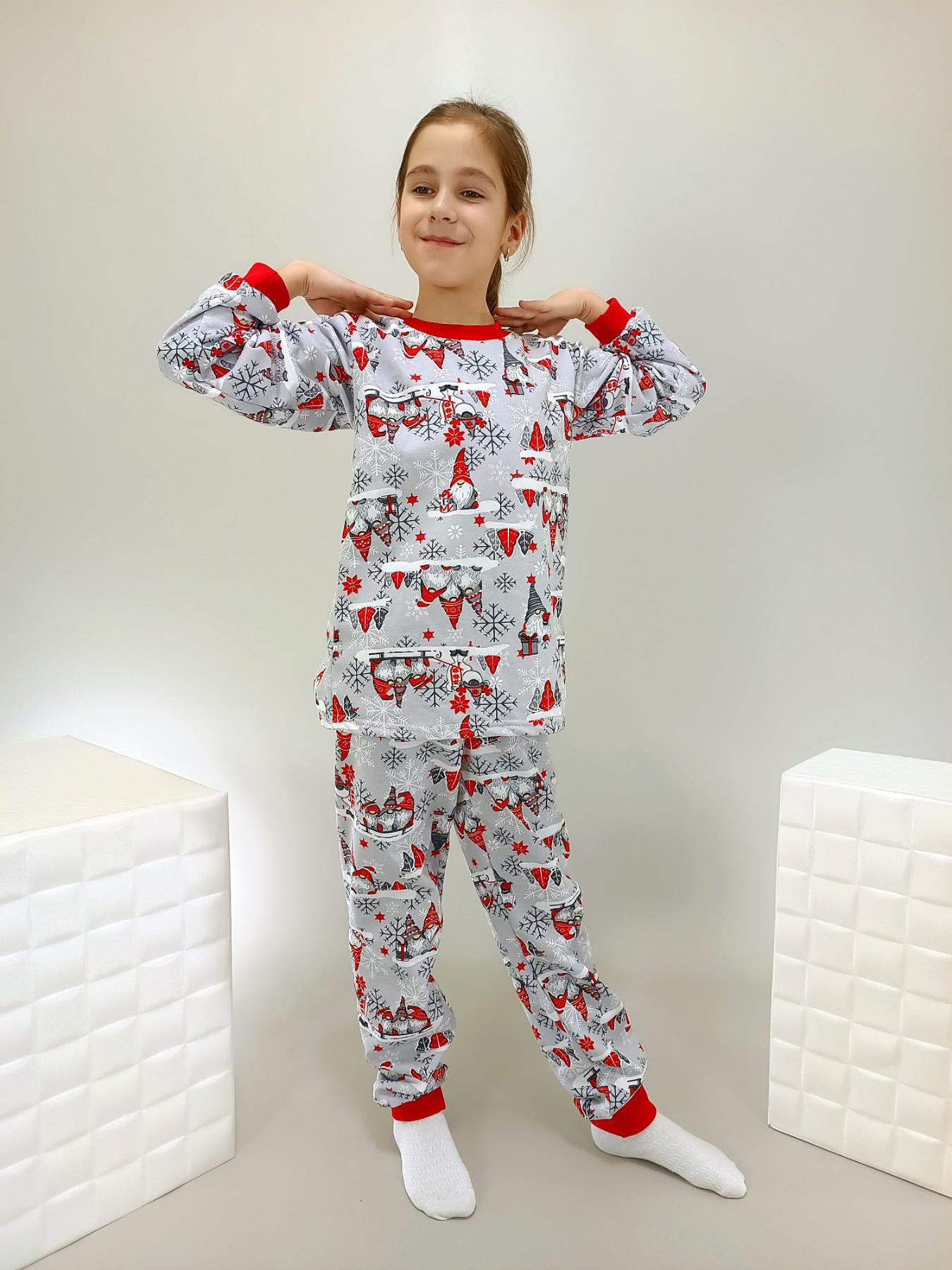 Піжама підліткова Triko Гноми 164 см Різнокольоровий (50906222-5)