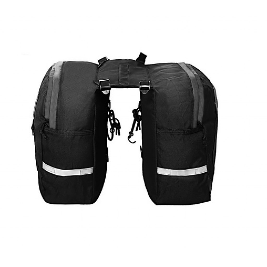 Сумка на багажник Kands 2-х секційна 24 л Чорний (BC-BG188)