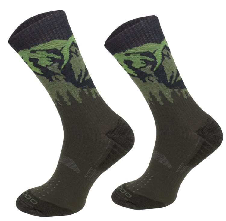 Шкарпетки Comodo TRE19 35-38 S Хакі (COMO-TRE19-05-3538)