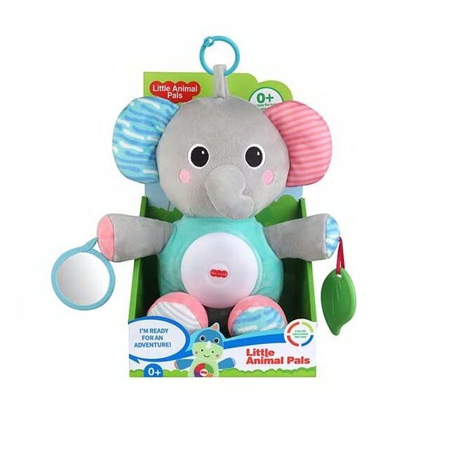 Дитячий нічник Little Animal Pals Слоник 20х10х25 см Різнокольоровий (159540)