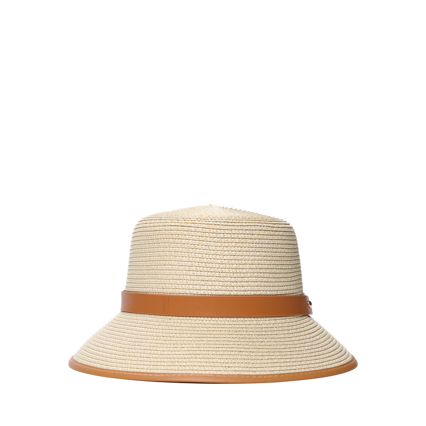 Капелюх жіночий з ремінцем LuckyLOOK Говея 57 Бежевий 808-744