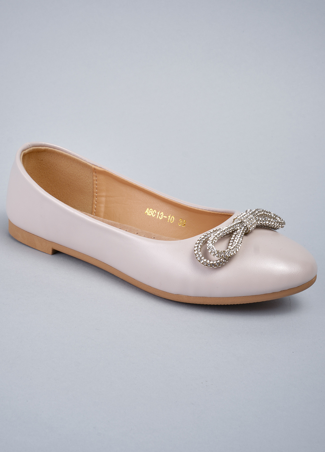 Балетки жіночі 343507 р.38 (23) Fashion Сірий