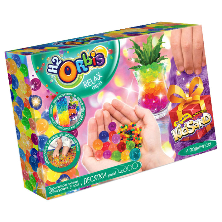 Набір креативної творчості RELAX BOX H2Orbis Danko Toys RLX-01 укр Фіолетовий