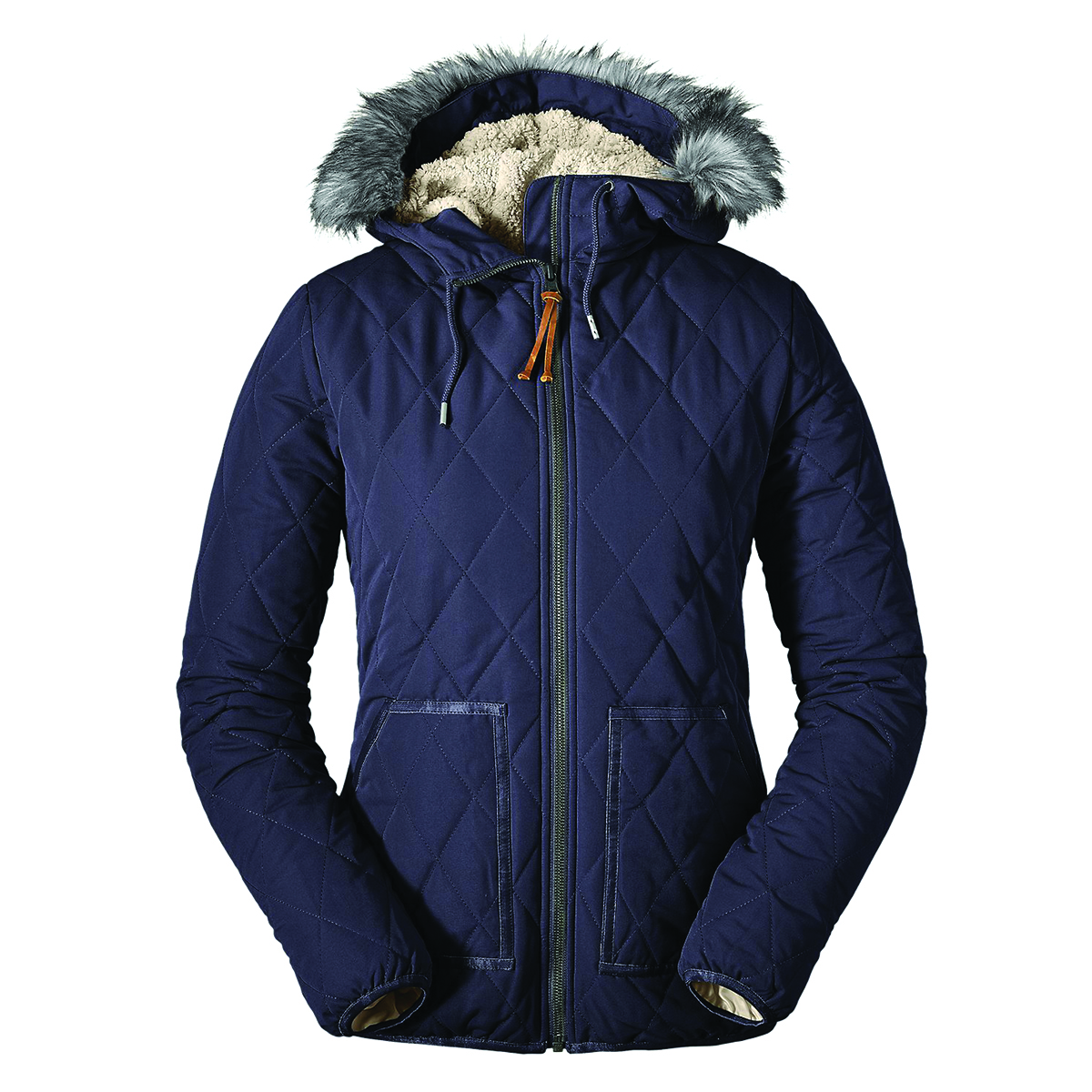 Куртка Eddie Bauer Womens Snowfurry Jacket Atlantic M Синій (0311AT-M)