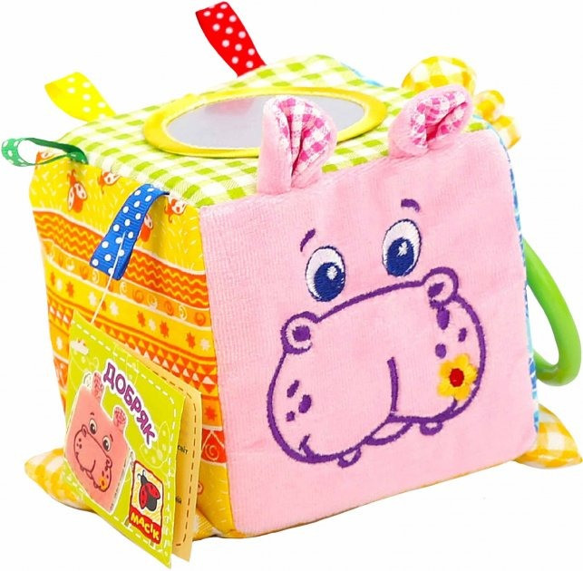 Підвіска-кубик Зоо Бегемот Добряк Macik 110202-02