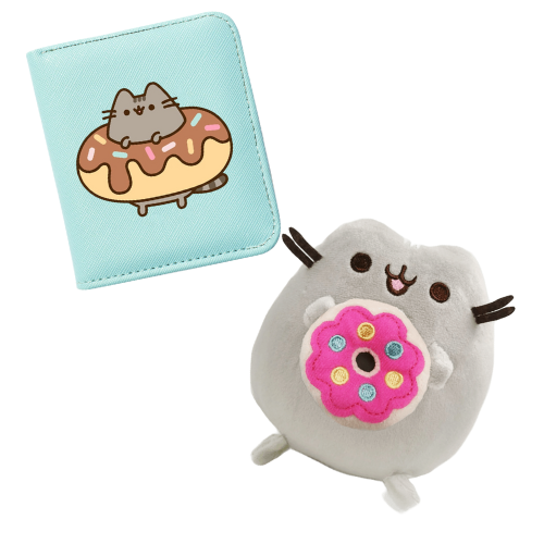 Комплект 2Life М'яка іграшка 15х12 см та Гаманець Pusheen cat v-12481
