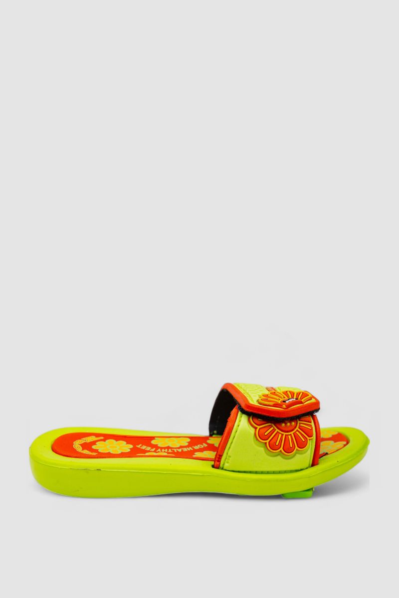 Шльопанці гумові для дівчинки Ager 243R617C-59 25 Салатовий (109654_813487)