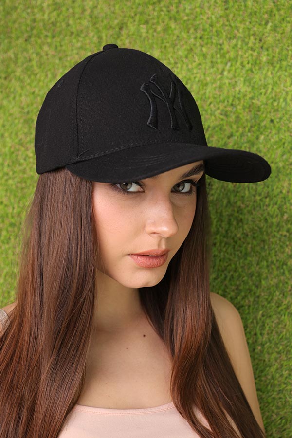 Бейсболка унісекс Braxton Нью-Йоркер (1391-M) 57402 56-60 Чорний (57414)