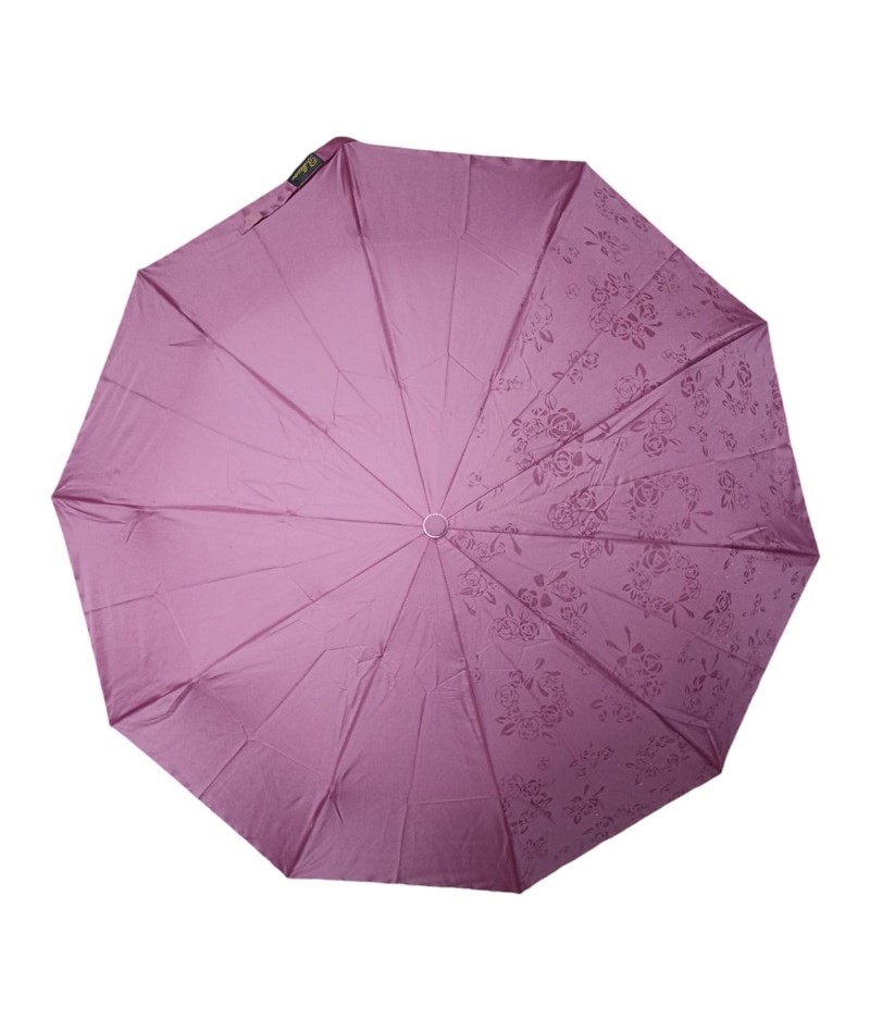 Парасолька жіноча напівавтомат Bellissimo SL461C 10 спиць Рожевий
