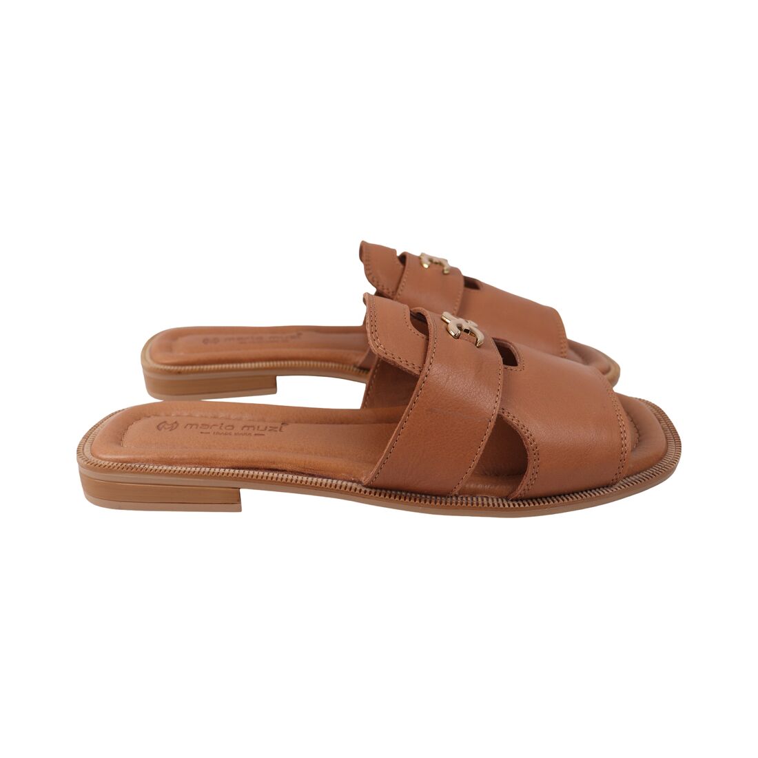 Шльопанці жіночі Mario Muzi 993-25LSHC 36 Коричневий (181545036)