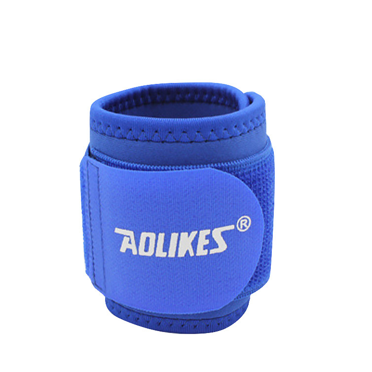 Фіксатор на зап'ястя для фітнесу Aolikes A-7936 Blue