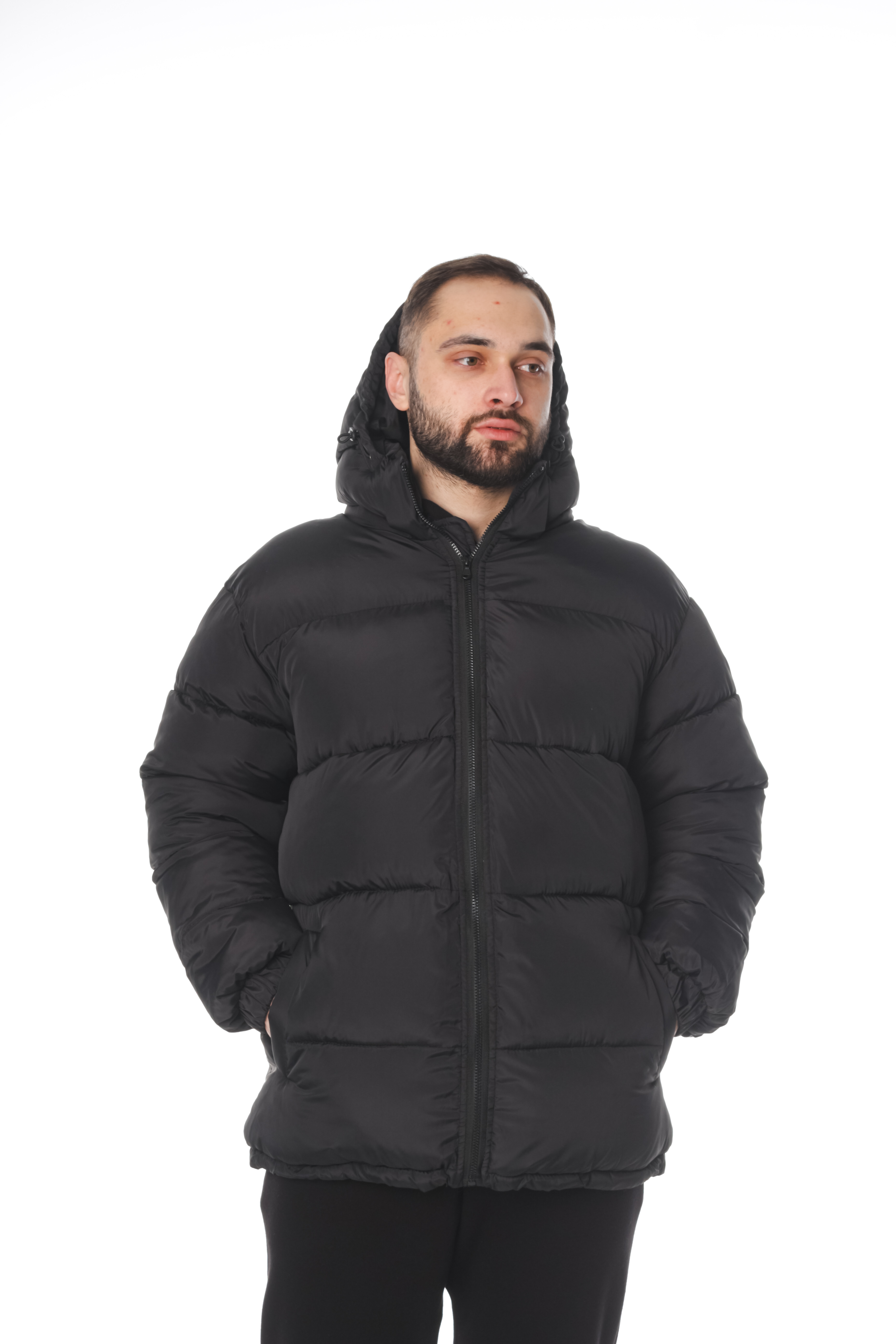 Пуховик Intruder Heat чорний XL (1640250421/3)