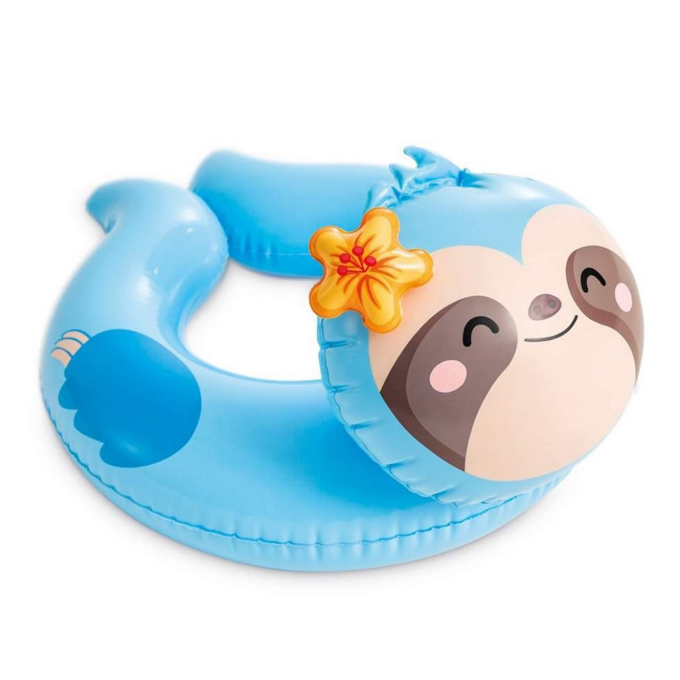 Дитячий надувний круг Intex 59220 58 x 55 см Лінивець