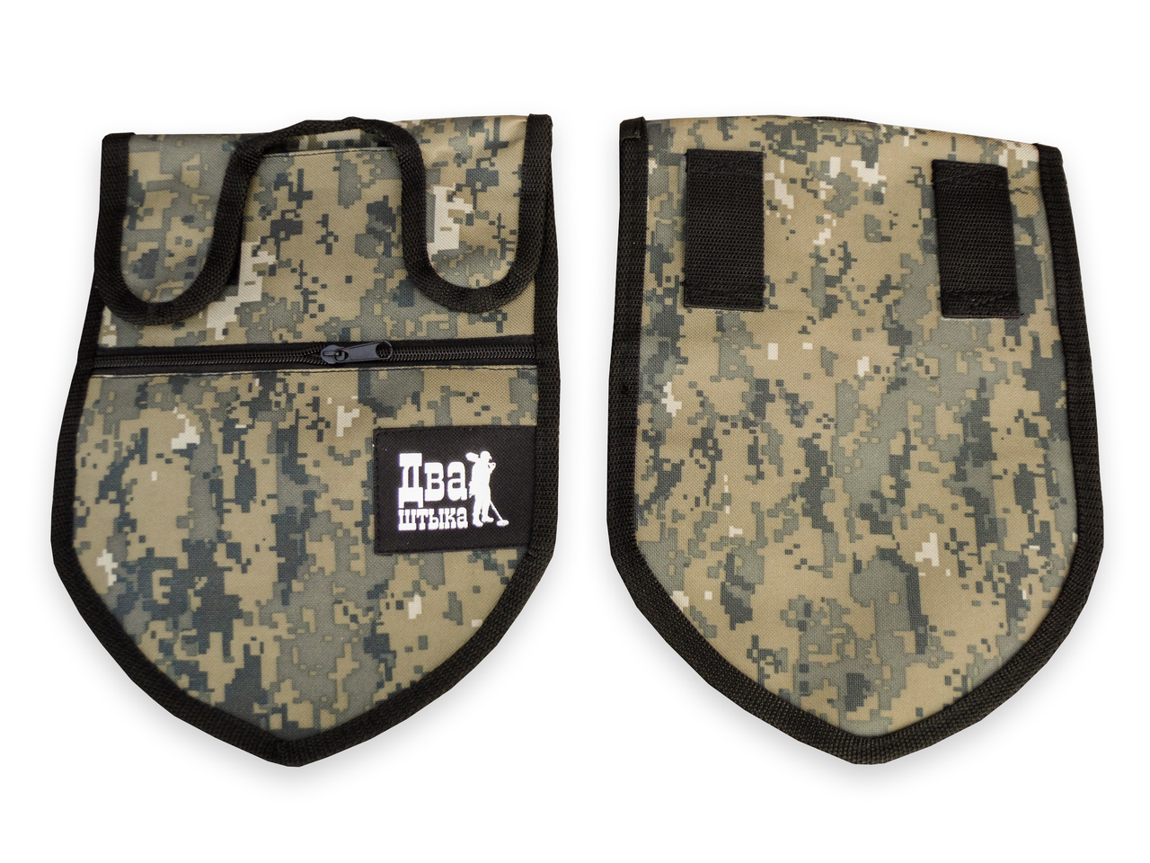 Чохол для лопати - сумка для знахідок 2 в 1 "Два багнети", піксель