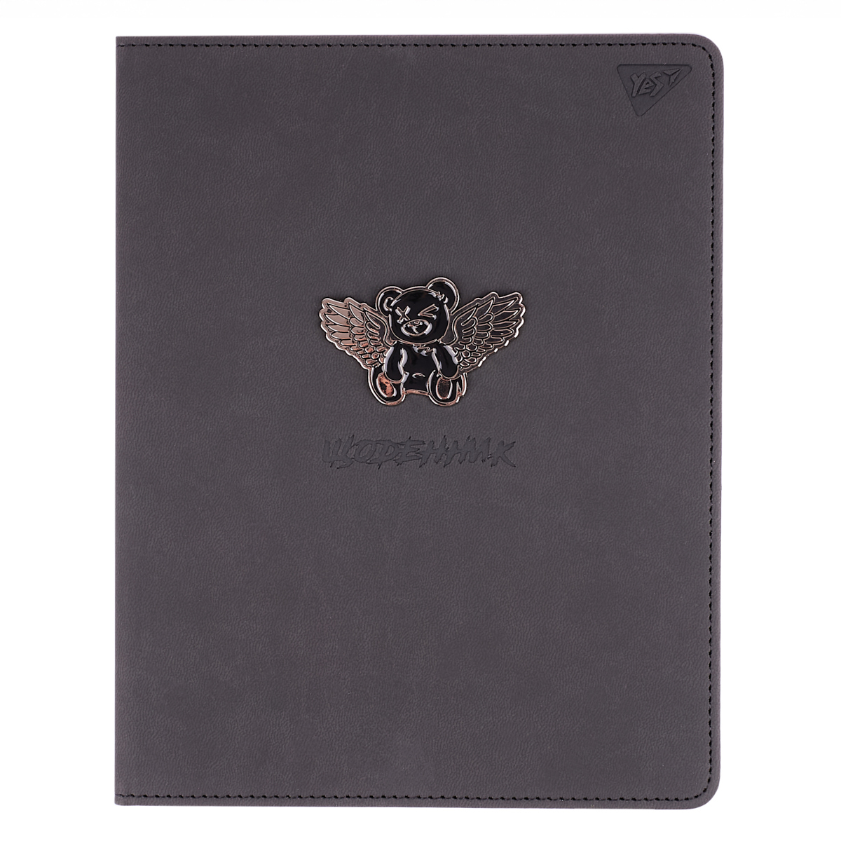 Щоденник шкільний YES PU Bear angel А5 Сірий 40 аркушів (911387)