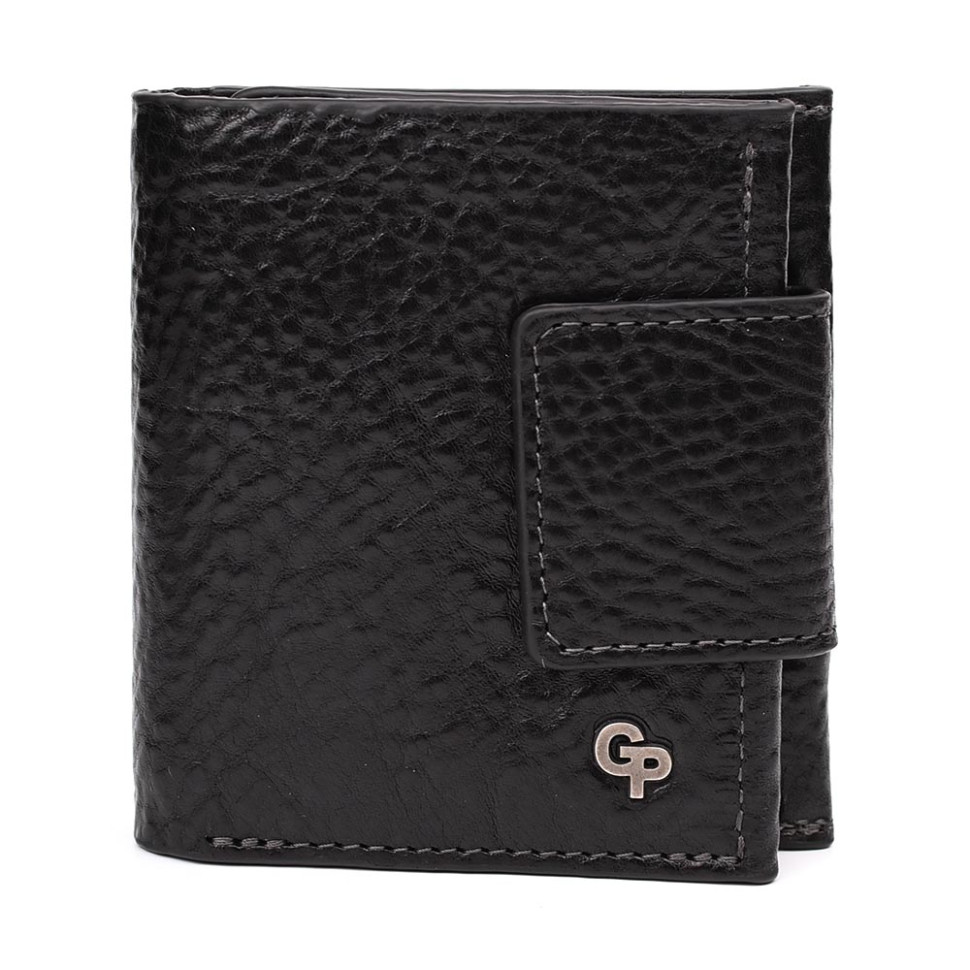 Чоловіче шкіряне портмоне Grande Pelle 502410 11x11.5x2.5 см