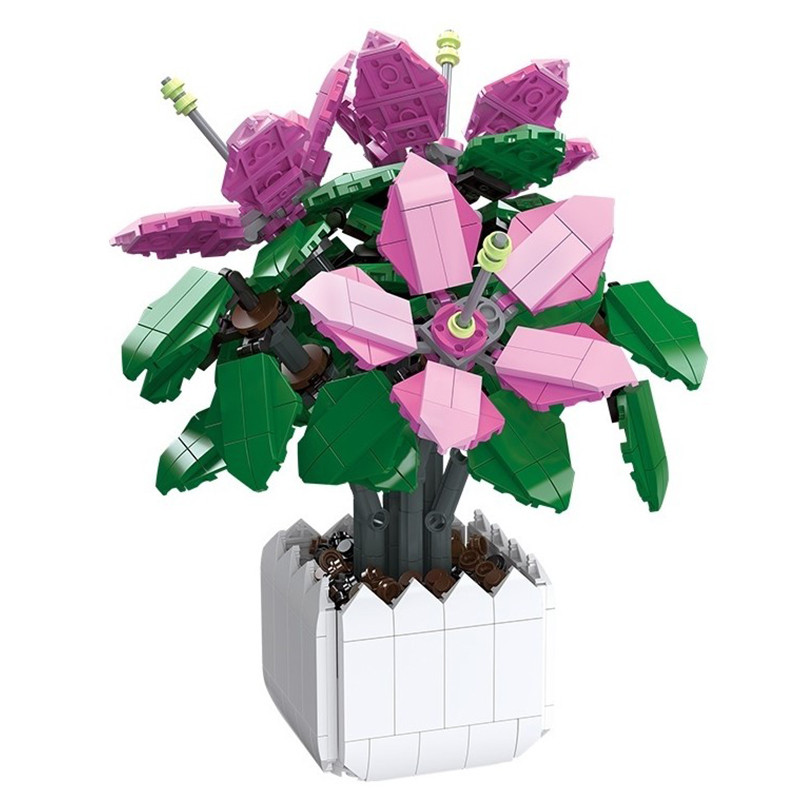 3D-конструктор Jie Star 92363 Lily Azalea 698 деталей 13219-84640