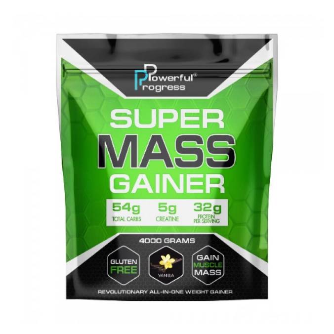 Гейнер Powerful Progress Super Mass Gainer 4000g (1086-100-40-7172565-20)