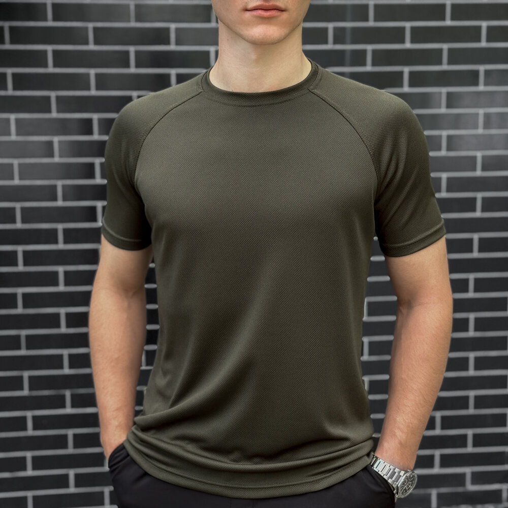 Футболка чоловіча Pobedov Ergo 366578 XXXL Хакі (00000006315)